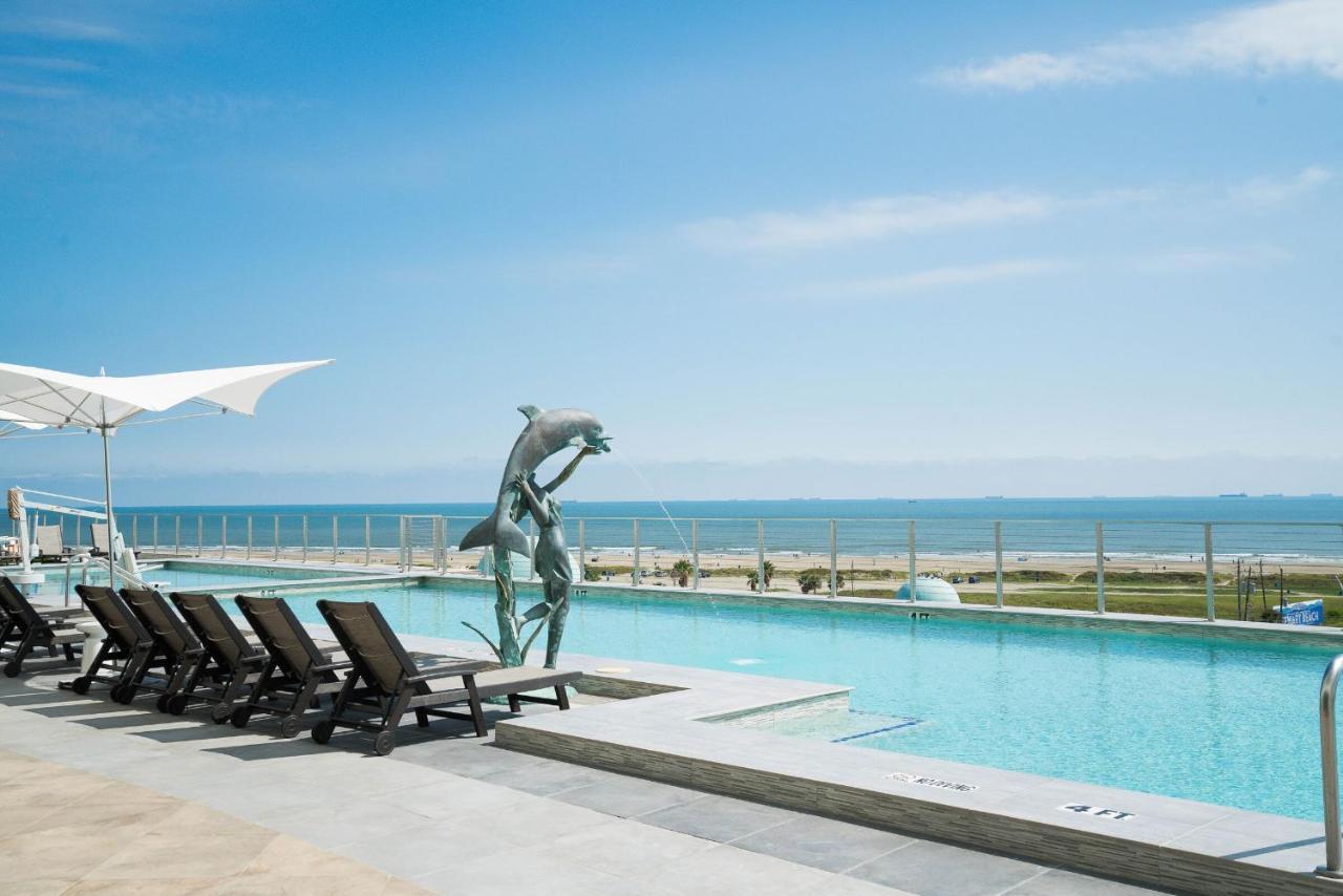 Sea It All Infinity Pool Ocean Views Steps From The Beach - A Perfect Romantic Getaway Appartement Galveston Buitenkant foto