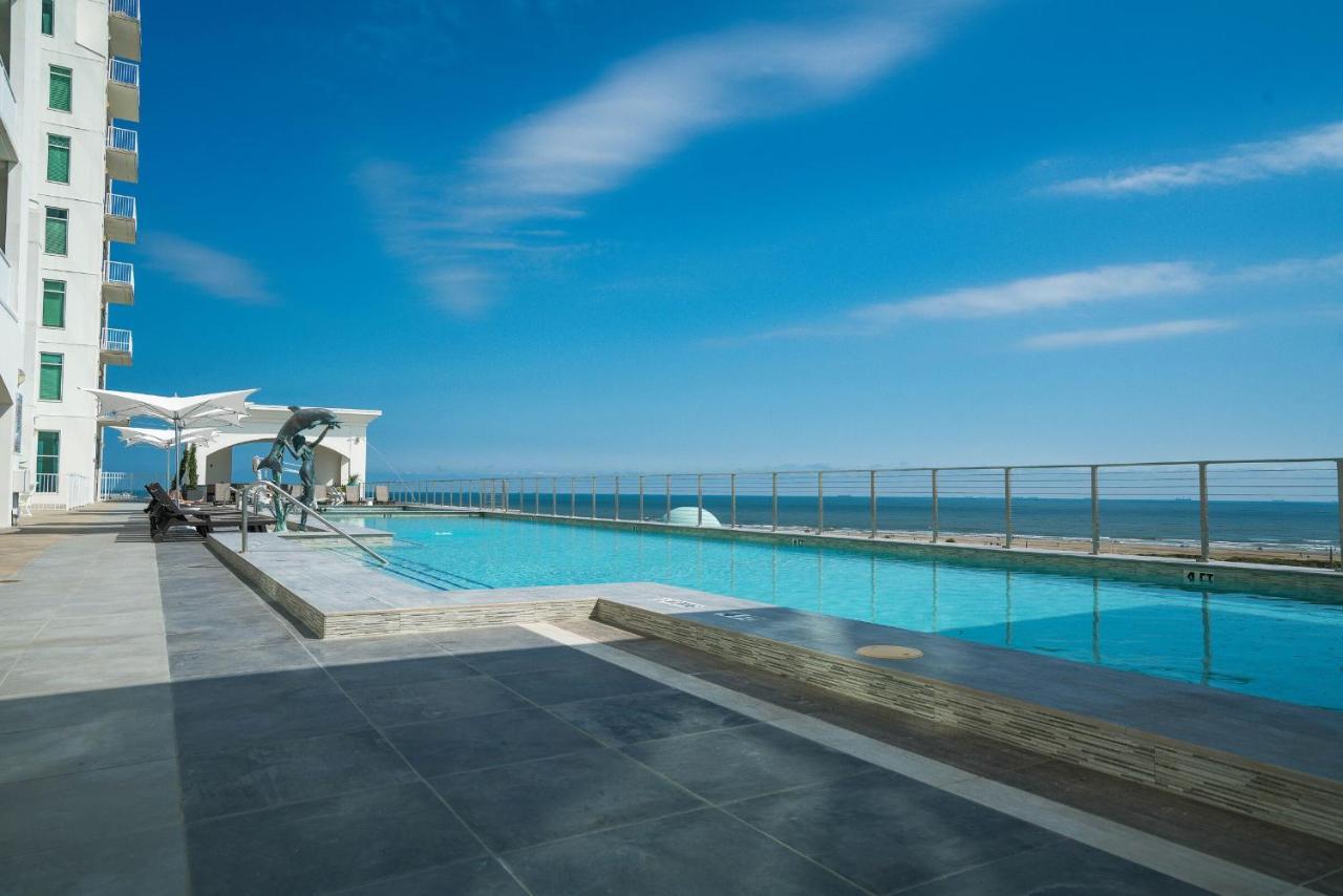 Sea It All Infinity Pool Ocean Views Steps From The Beach - A Perfect Romantic Getaway Appartement Galveston Buitenkant foto